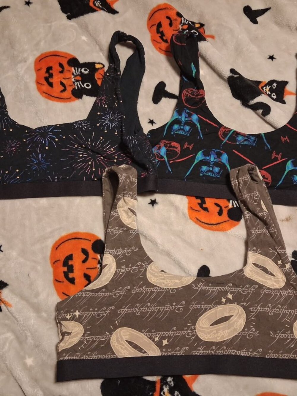 Me Undies Wireless Bra Size Medium Meundies Star Wars Lord of the Rings
